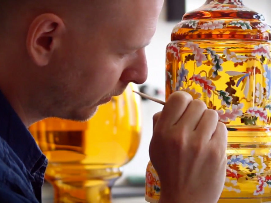 The Making of Crystal Glass: Moser Glass’ Satisfyingly Mesmerizing Handcrafting Technique