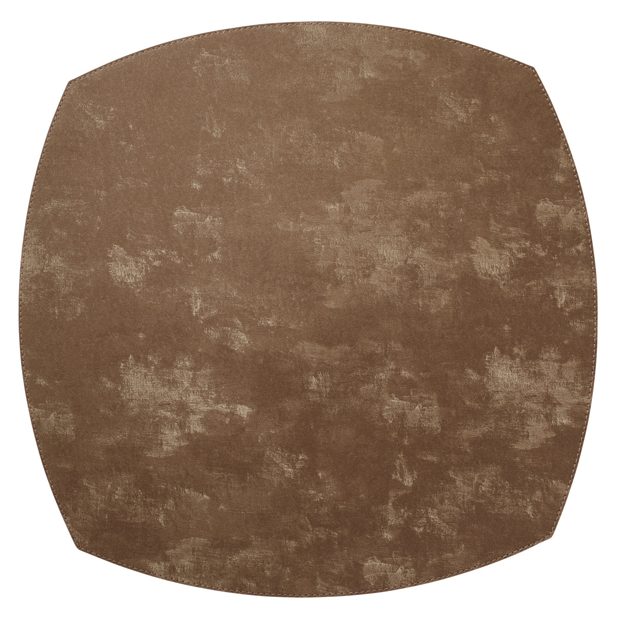 Bodrum Velvet Placemat Set of 4 in Mocha Mousse