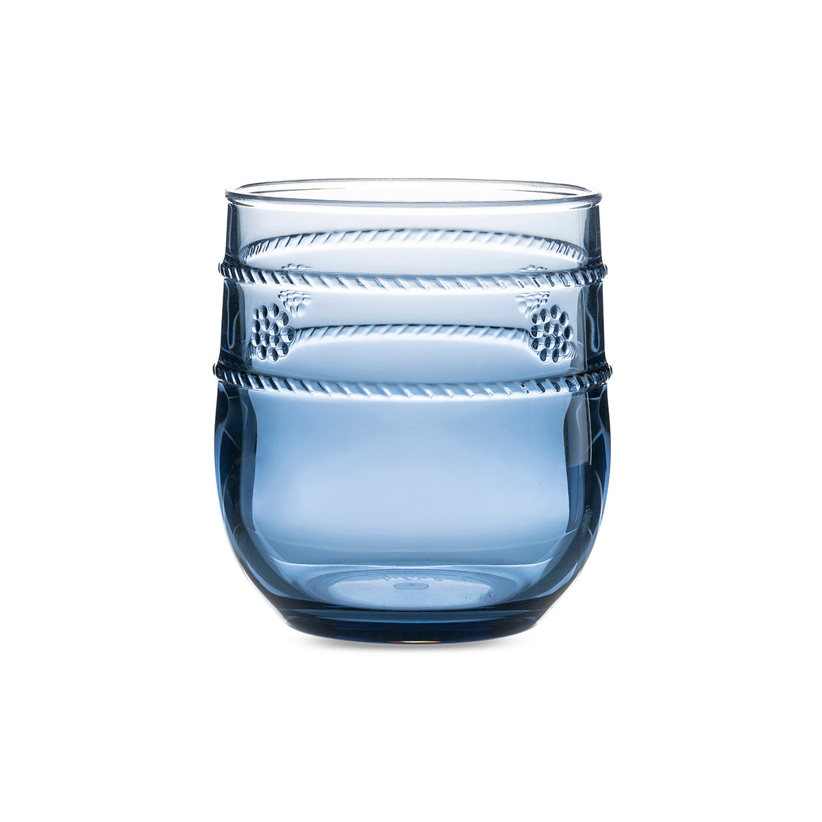 Isabella Acrylic Tumbler Blue, studio shot