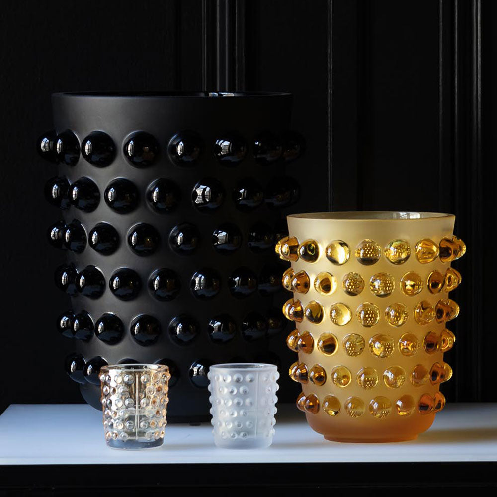 Lalique Mossi Votive Clear detail 2