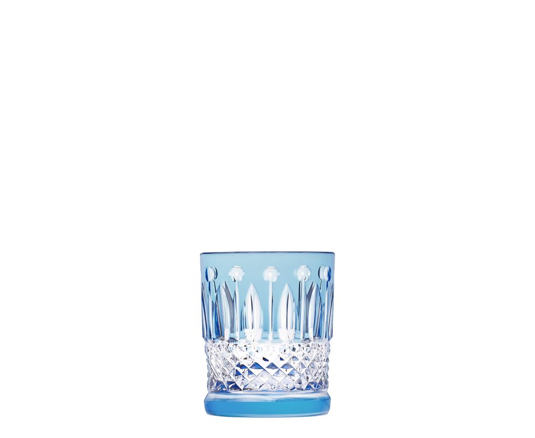Saint Louis Sky Blue Small Cylindrical Tumbler
