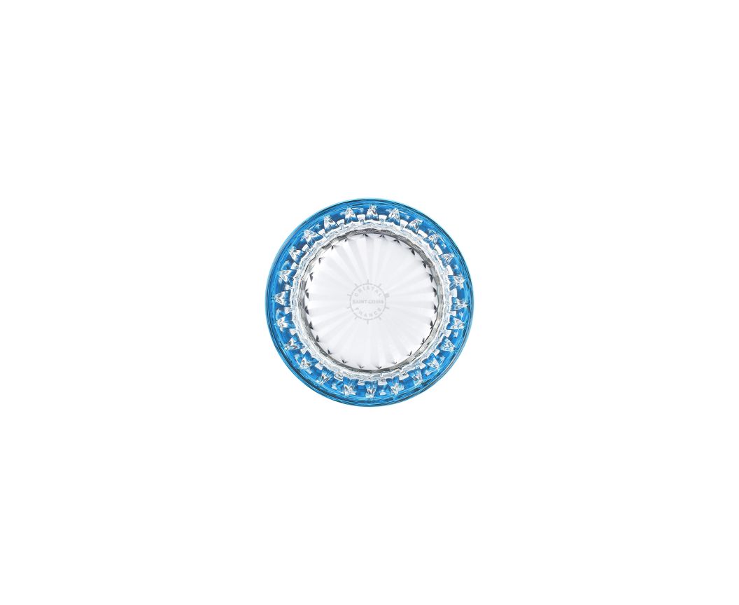 Saint Louis Sky Blue Small Cylindrical Tumbler