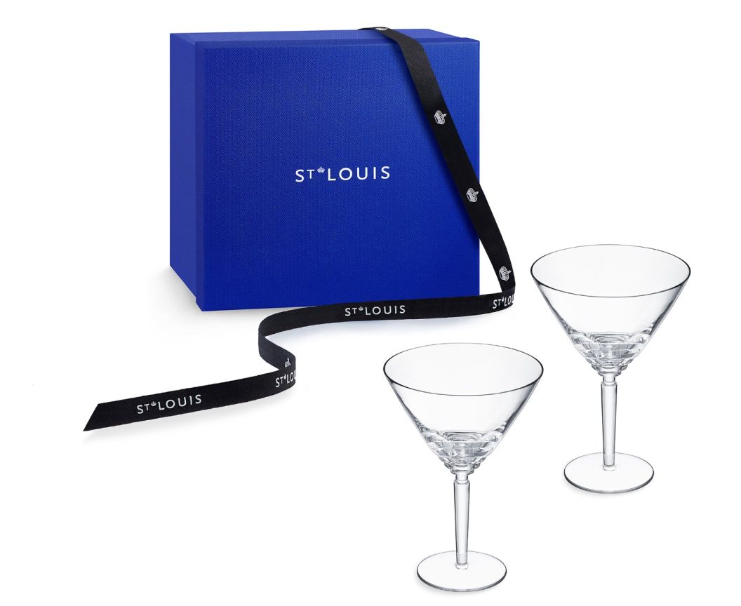 Saint Louis Oxymore Cocktail Glasses Set of 2