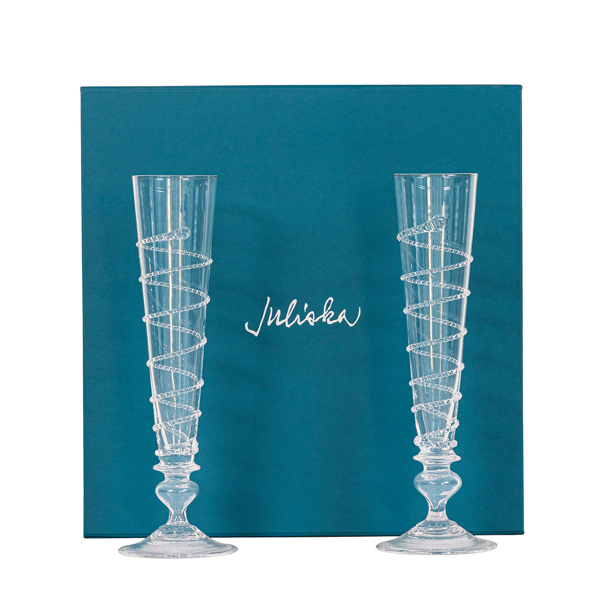 Amalia Pair of Flutes, styled table setting