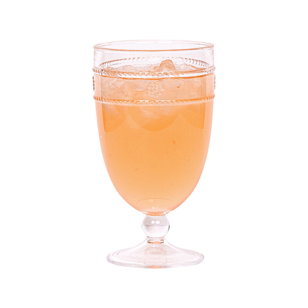 Isabella Acrylic Goblet, styled table