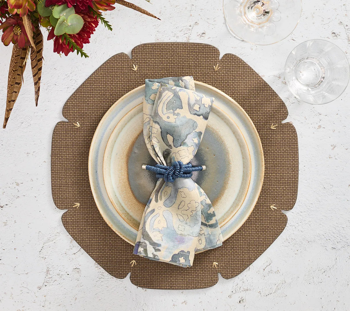 Kim Seybert Coil Napkin Ring, Set of 4