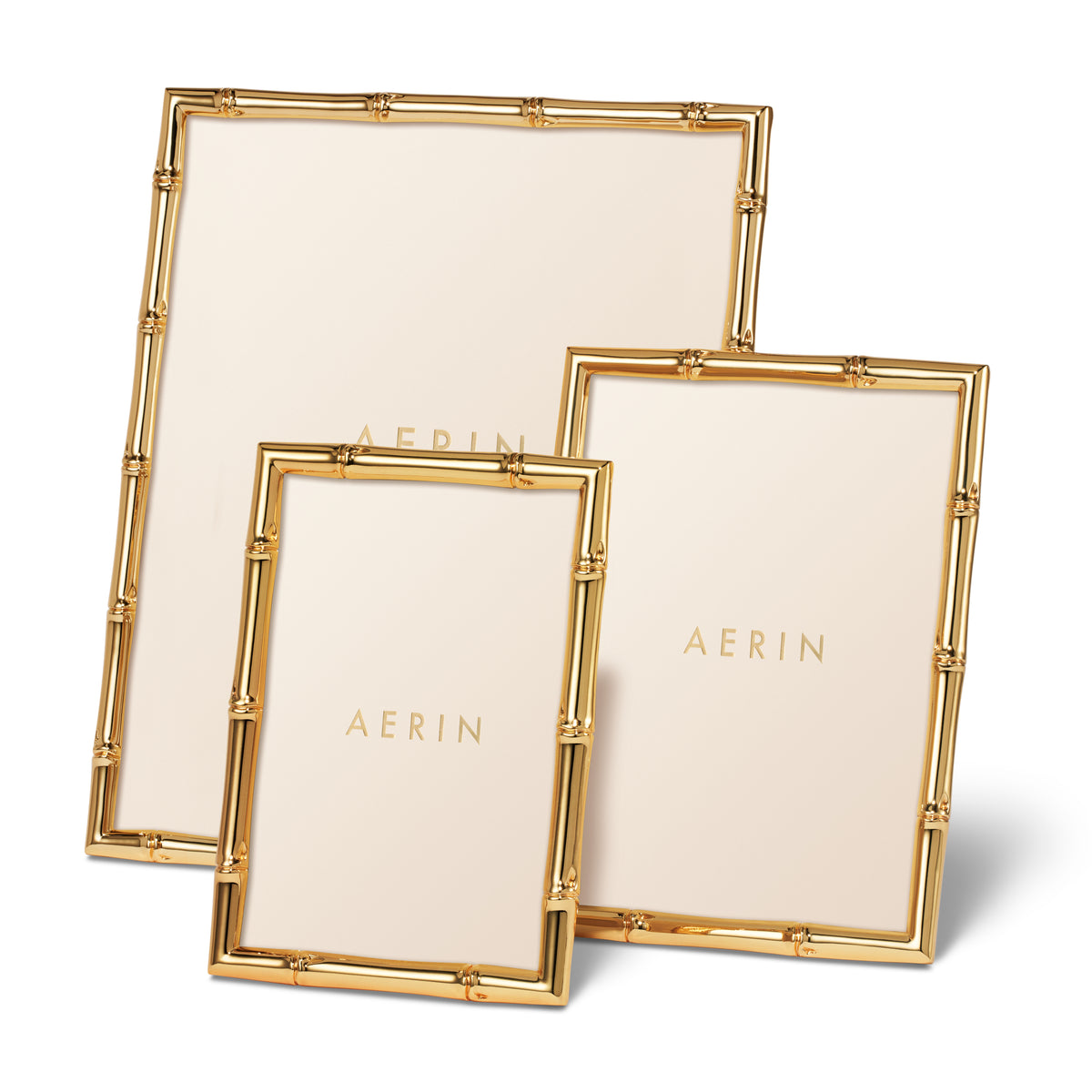 Aerin Ava Bamboo Frame, Gold