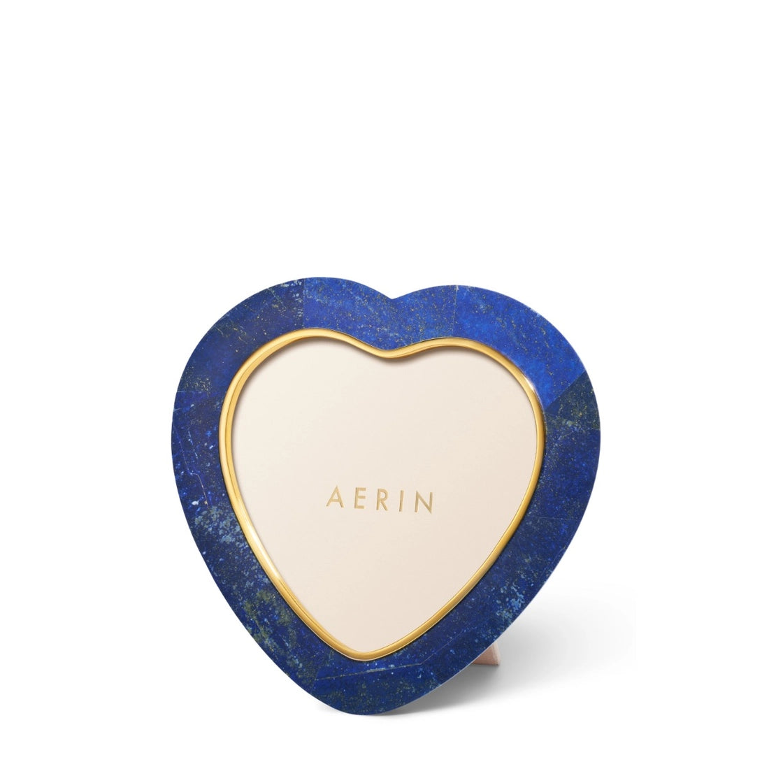 Aerin Cassiel Mosaic Heart Frame, Lapis