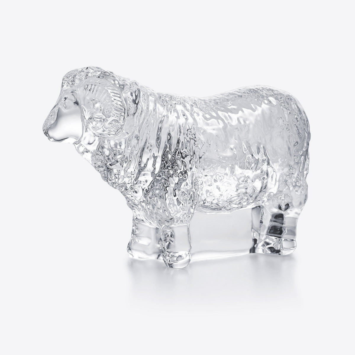 Baccarat 2027 Zodiac Sheep, Clear, side view