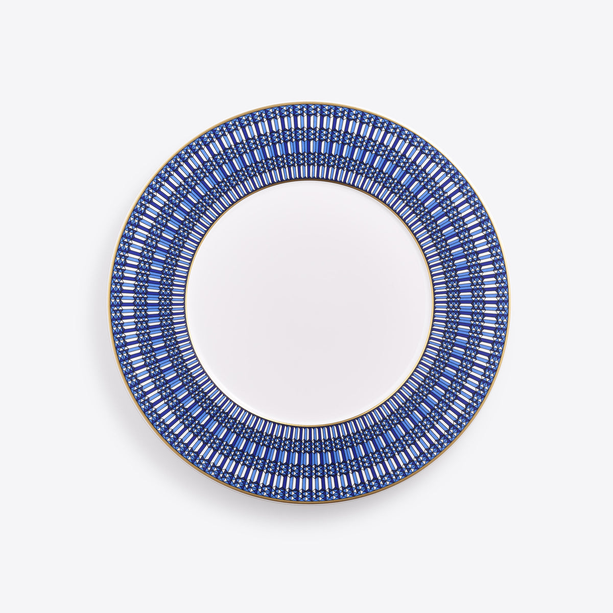 Baccarat Arcadia Dinner Plate S/2, Blue