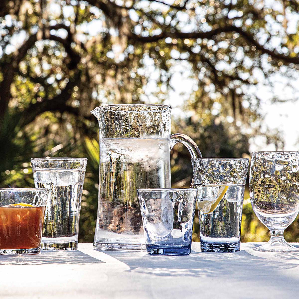 Puro Tumbler Set of 4, lifestyle setting