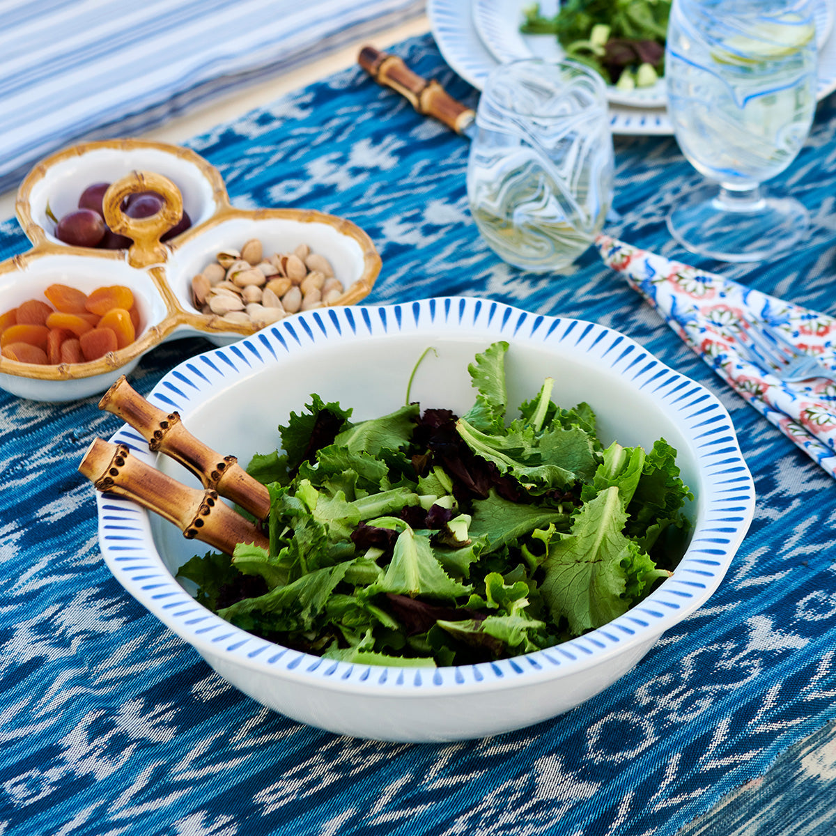 Juliska Sitio Stripe Serving Bowl, alternate angle