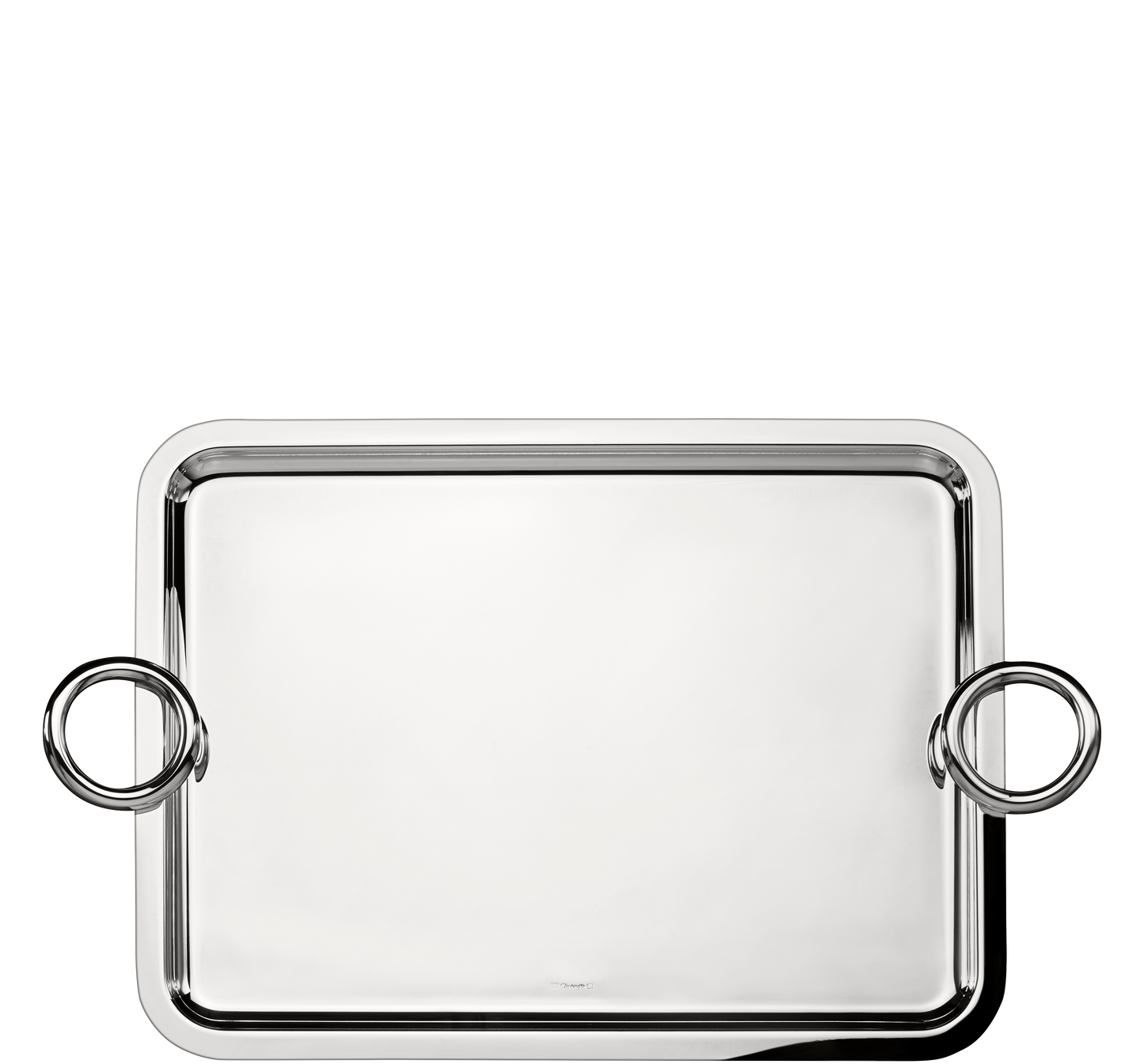 Vertigo Medium Silver-Plated Tray