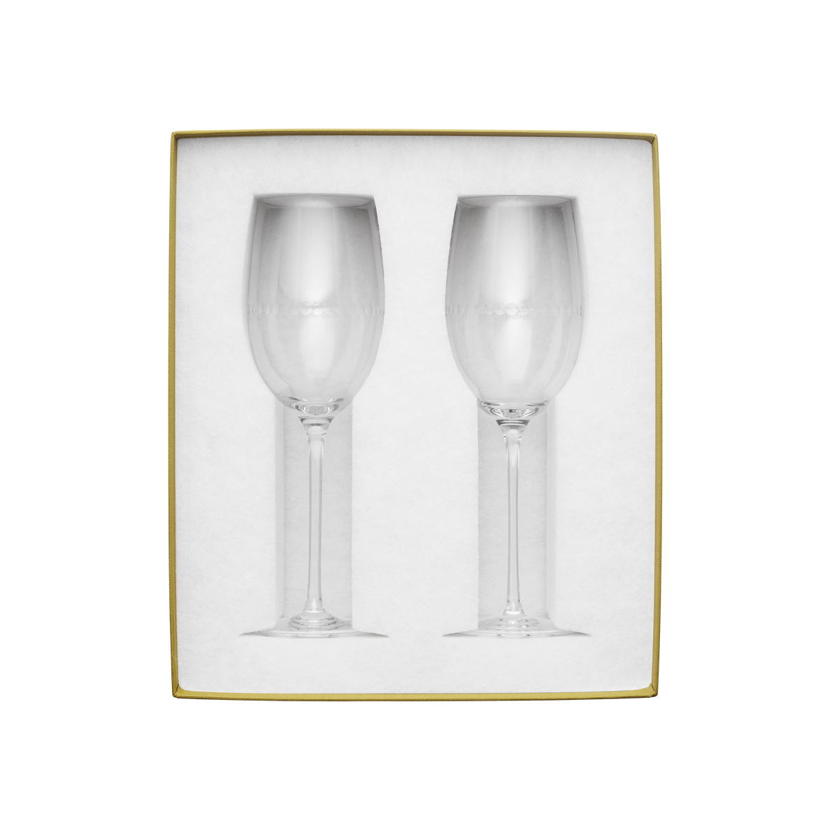 Christofle Perles crystal red wine glasses