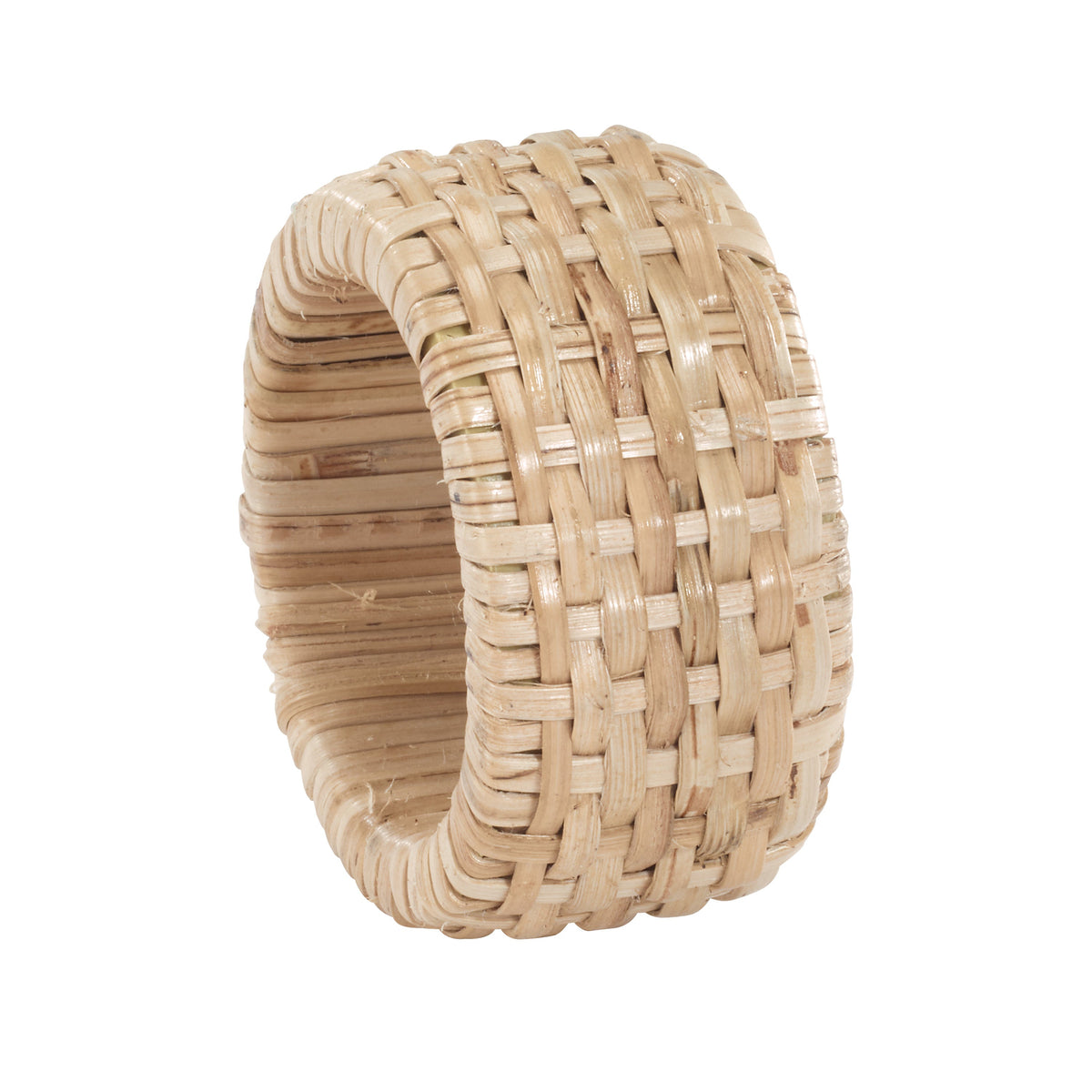 Bodrum Cane Napkin Ring Set of 8 Natural