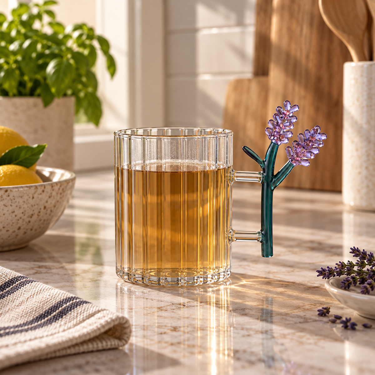 Ichendorf Botanica Optic Mug, Lavender