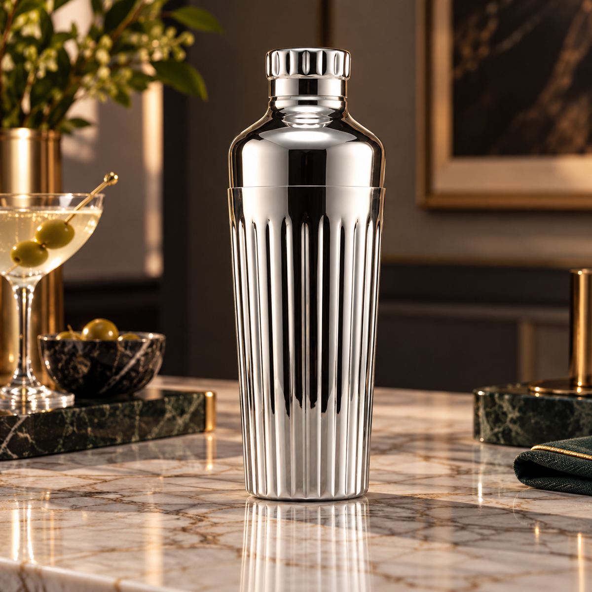 Baccarat Harmonie Shaker, Stainless Steel