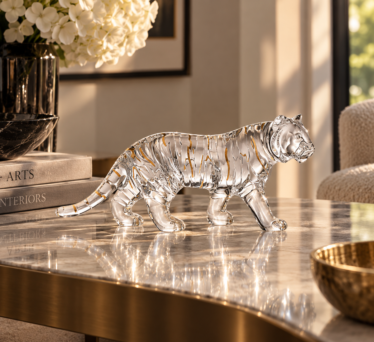 Baccarat Zodiaque Tiger, Clear