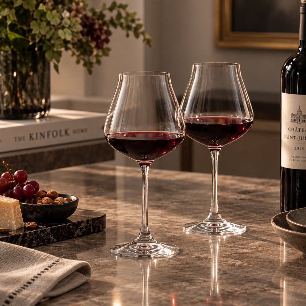 Baccarat Chateau Red Wine Set of 2