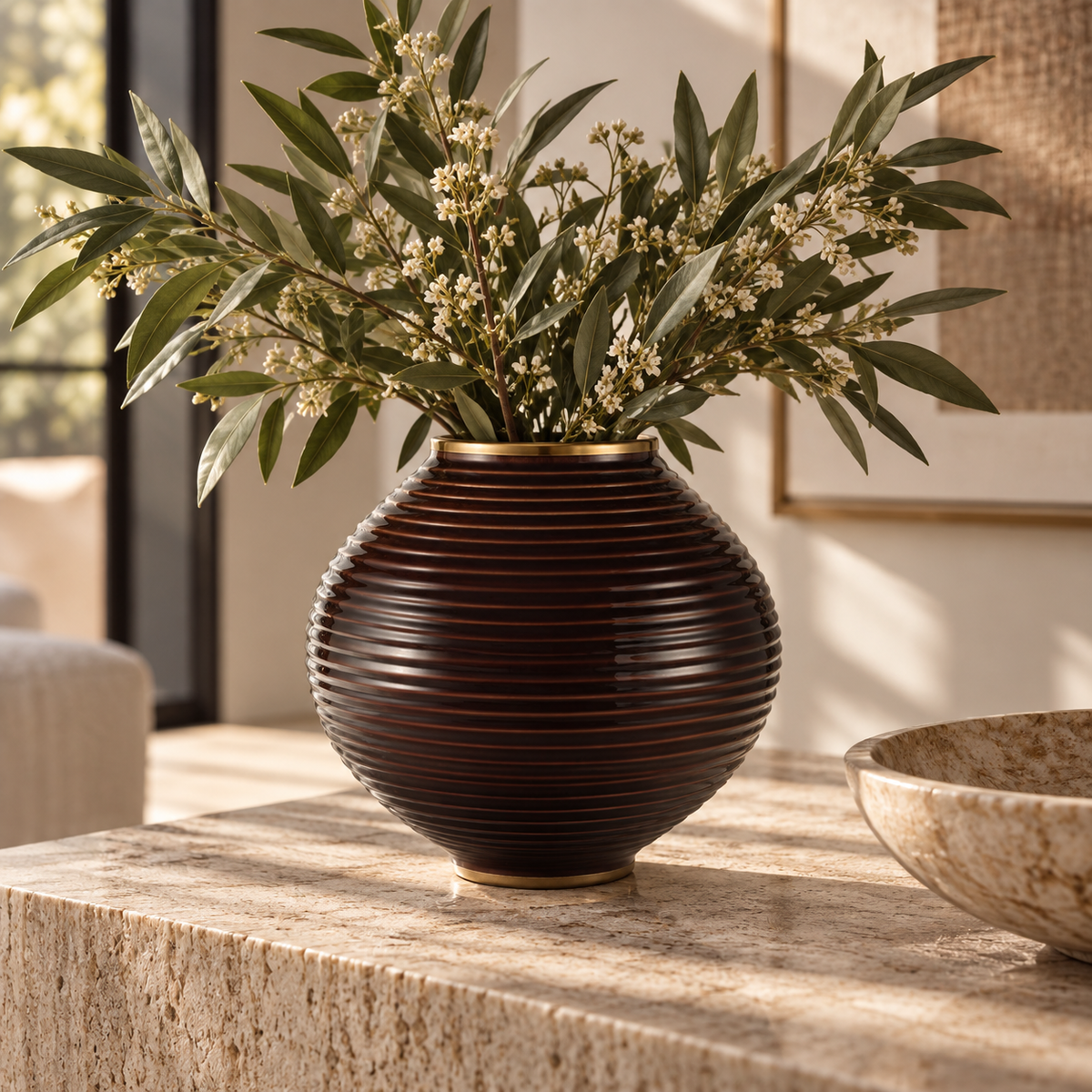 Aerin Calinda Moon Vase