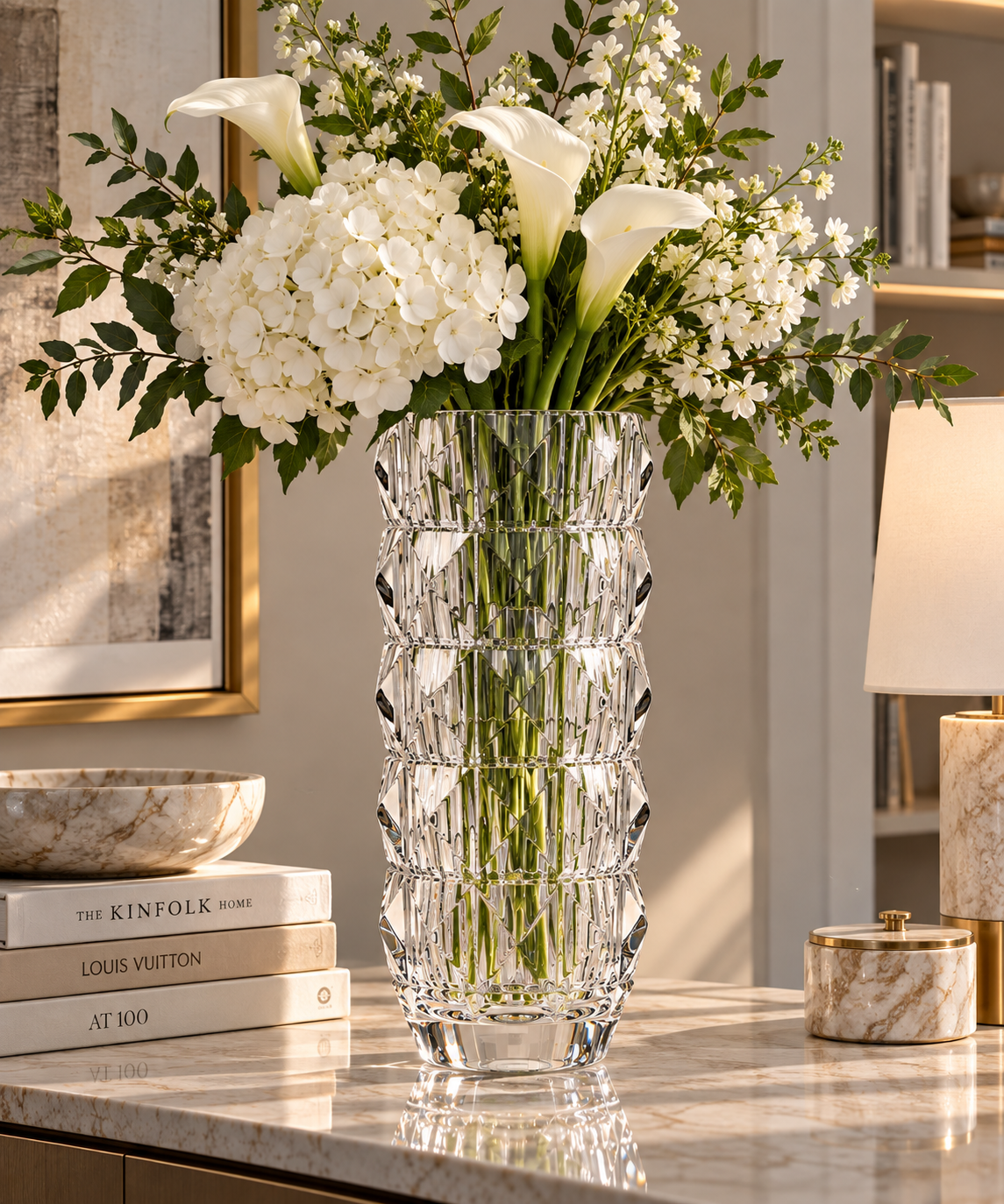 Baccarat Louxor Round Vase XL