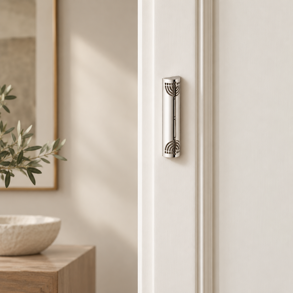 Christofle Célébrations Silver-Plated Mezuzah