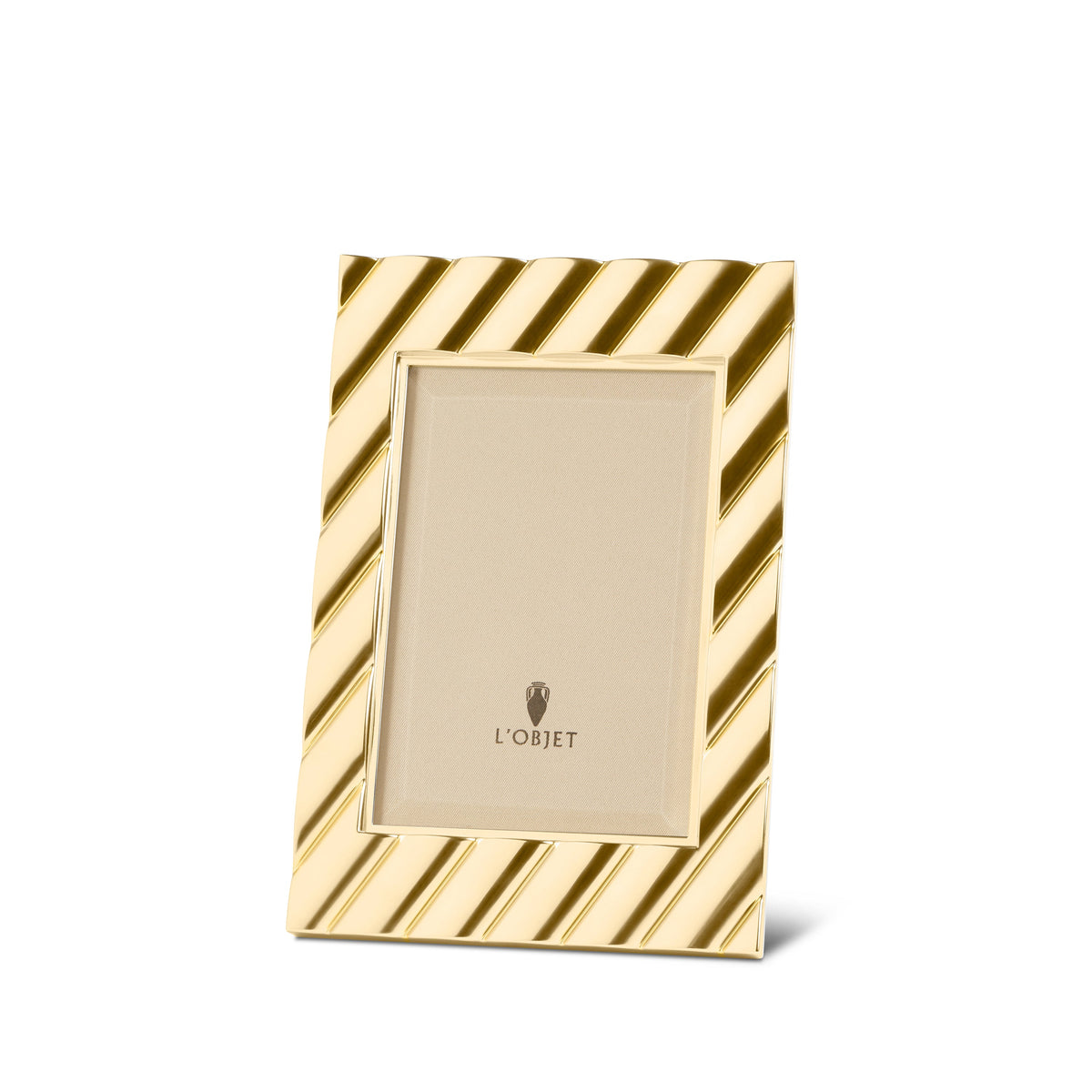 L'Objet Maxime Frame, Gold, 4 x 6