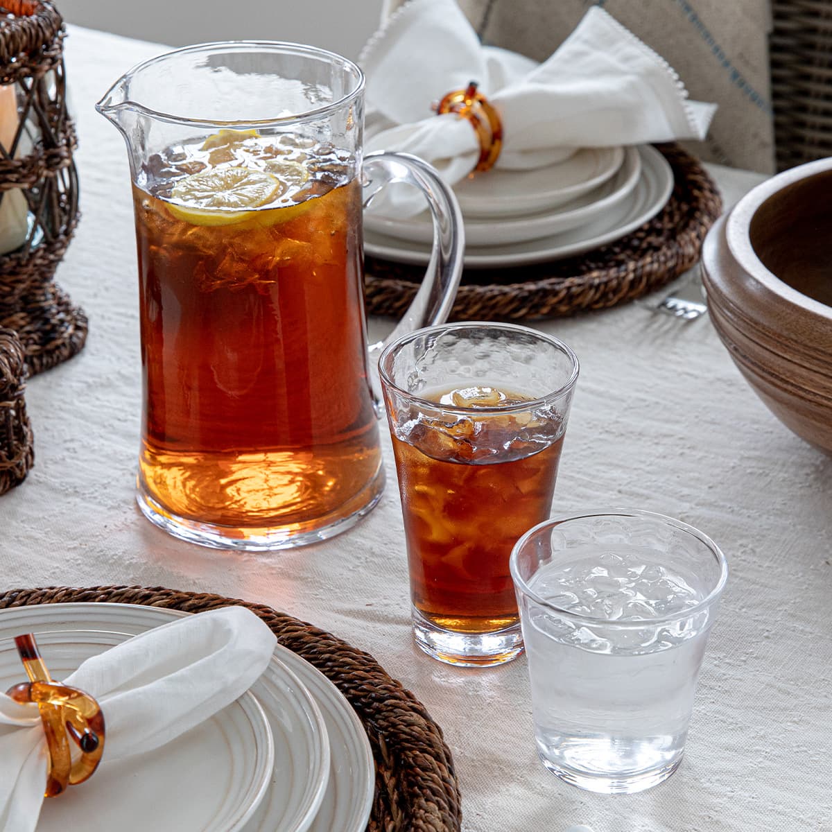 Puro Glass Pitcher, alternate angle