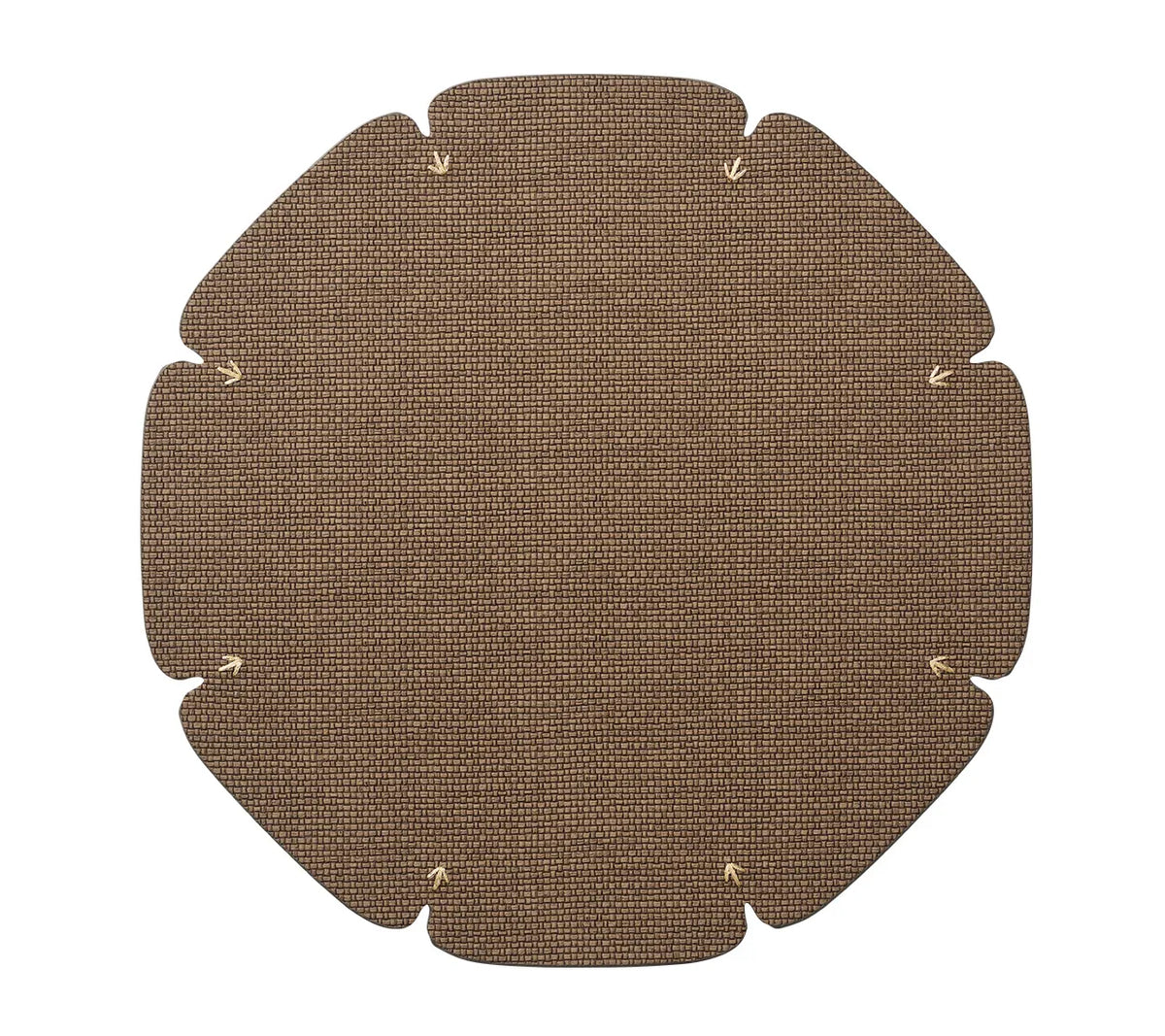 Kim Seybert Divot Placemat, Set of 4 in Umber