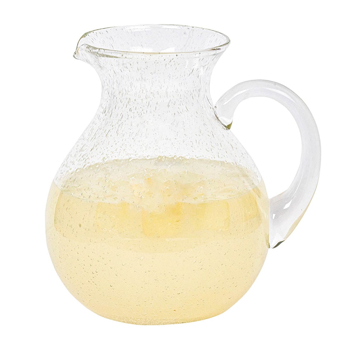 Provence Glass Pitcher, Clear, studio shot
