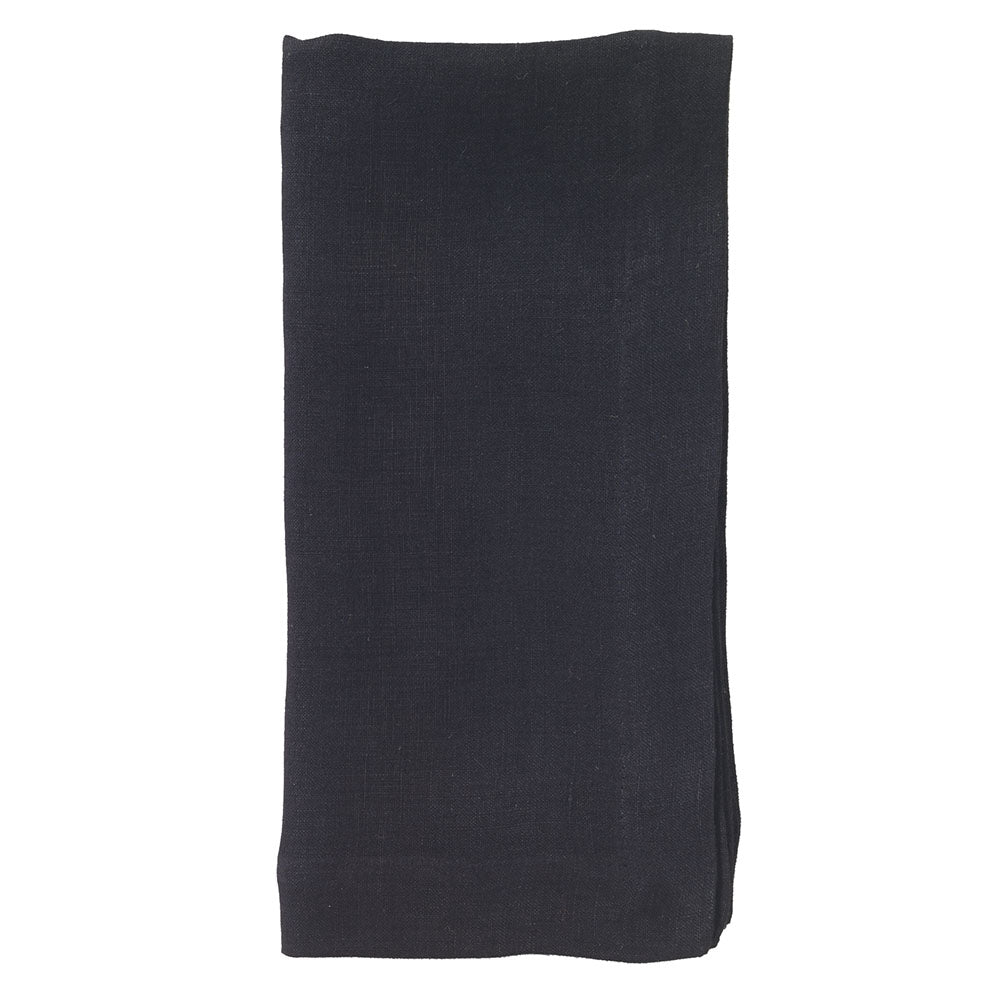 Riviera Napkin Set of 4 in Black