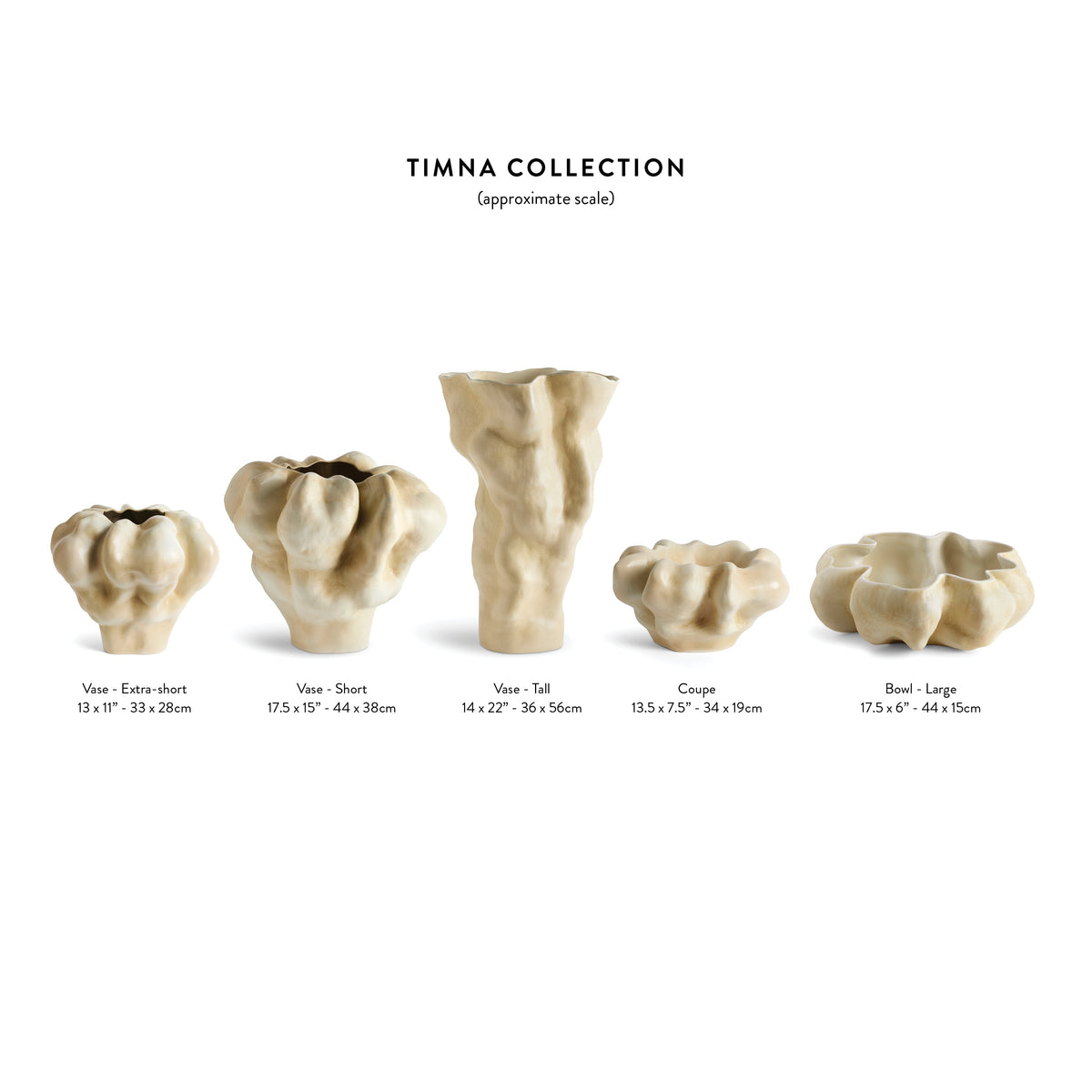 Timna Vase collection scale reference
