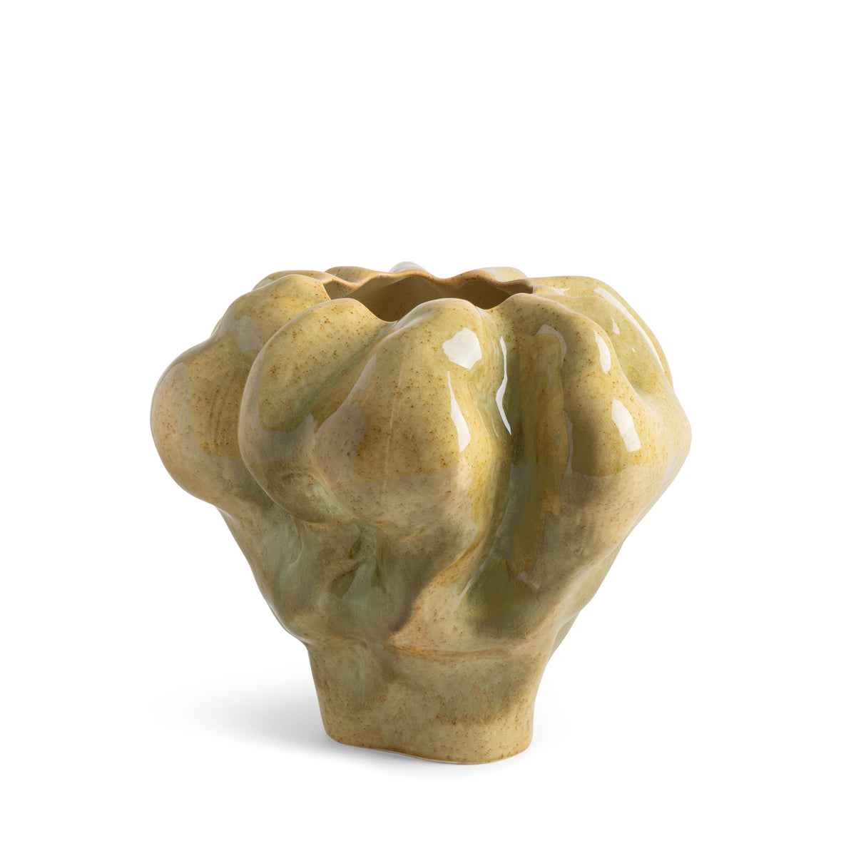 Timna Vase Green Extra-Short detail