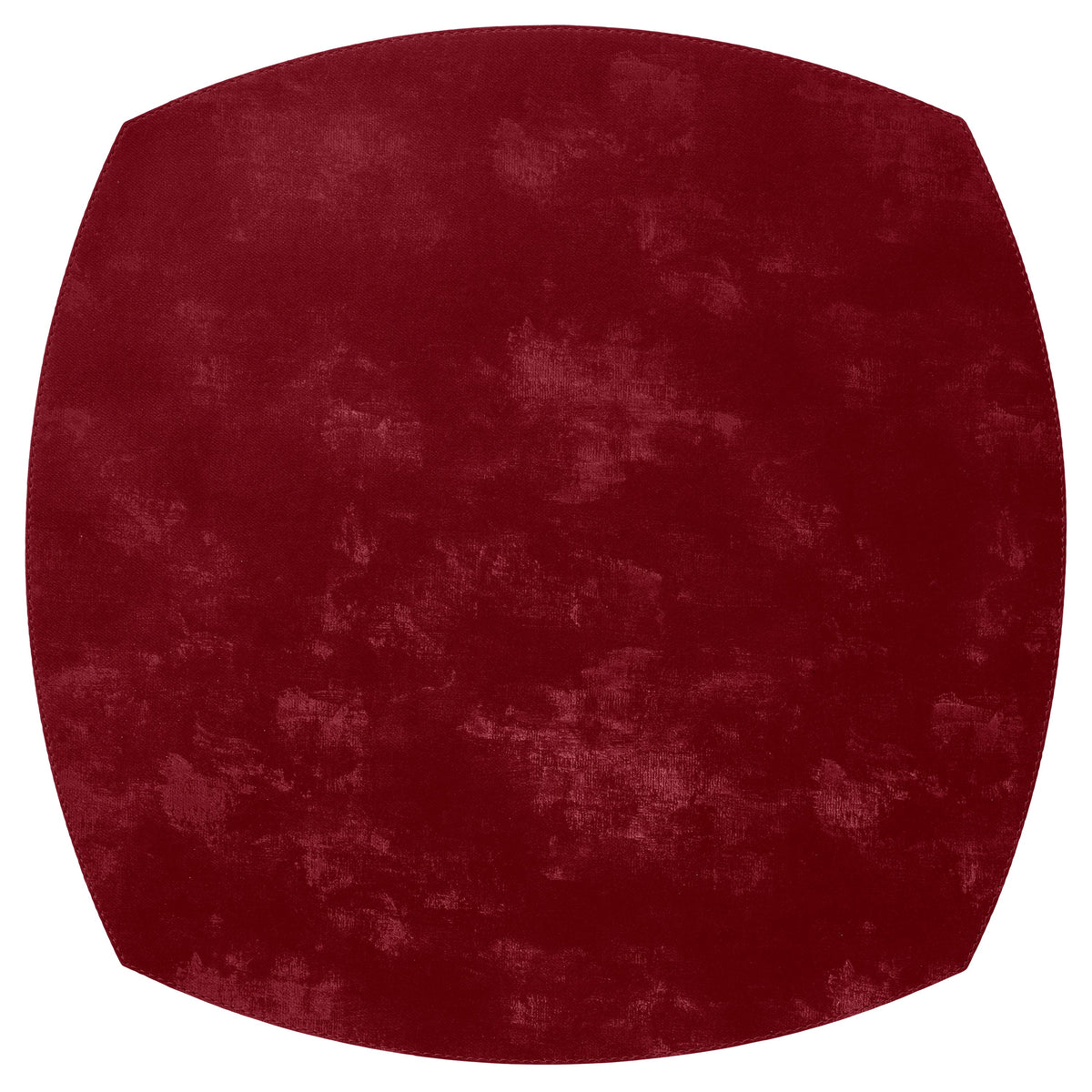 Bodrum Velvet Placemat Set of 4 in Bordeaux
