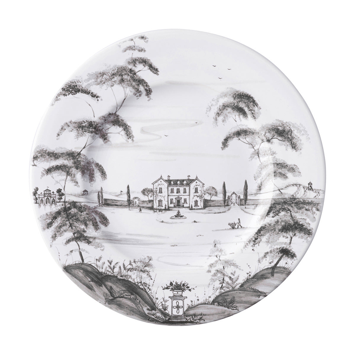 Juliska Country Estate Dinner Plate, Flint Grey