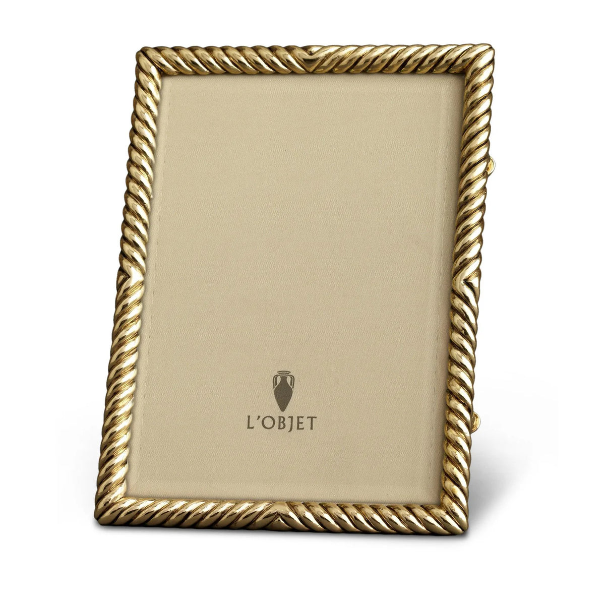 L'Objet Deco Twist Frame Gold
