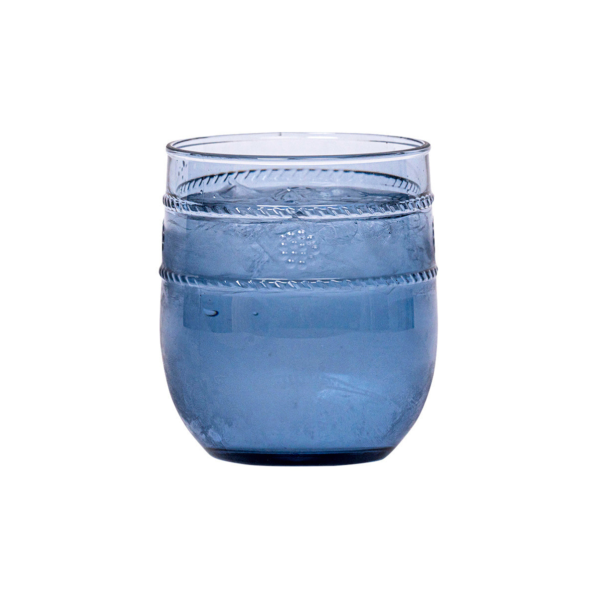 Isabella Acrylic Tumbler Blue, lifestyle styled scene