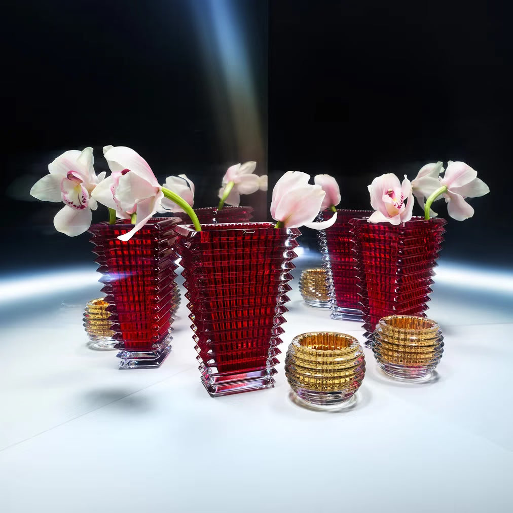 Baccarat Eye Rectangular Vase Small