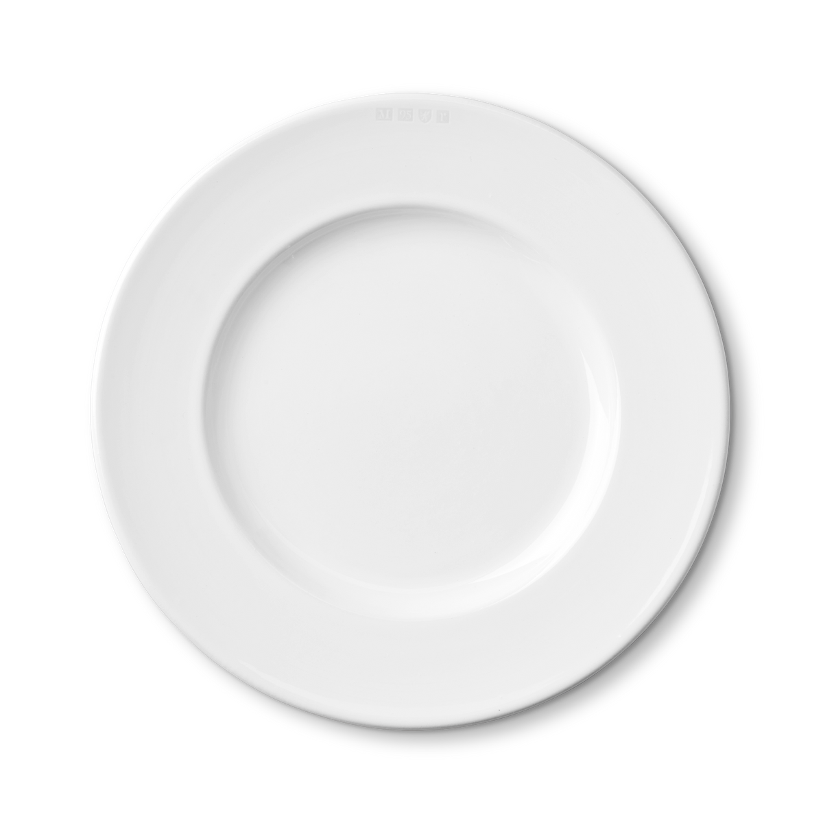 MATCH 1508 salad and dessert plate, white ceramic