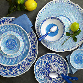 Q SQUARED Heritage Melamine Serving Platter Set of 4