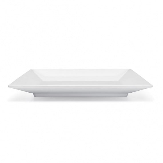 Q SQUARED Diamond Melamine Square Dinner Plate Set of 4 Q SQUARED Diamond Melamine Square Dinner Plate Set of 4
