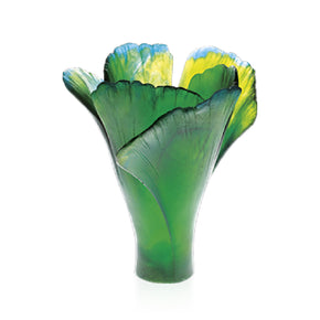 DAUM Ginkgo Vase