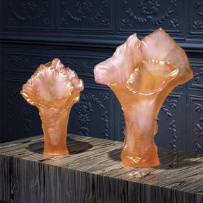 DAUM Vase Arum Rose
