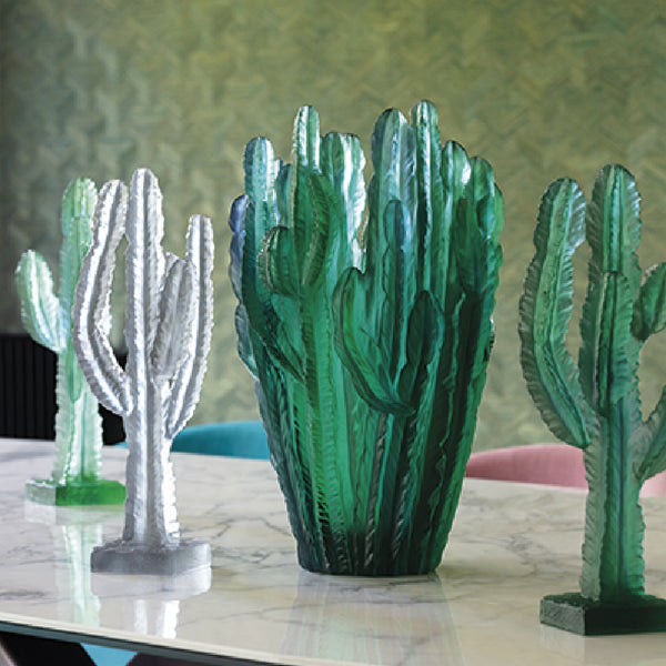 DAUM Vase Jardin de Cactus by Emilio Robba Numbered Edition DAUM Vase Jardin de Cactus by Emilio Robba Numbered Edition