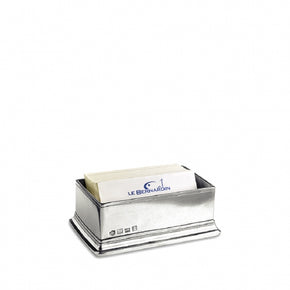MATCH PEWTER Sugar Packet / Business Card Holder