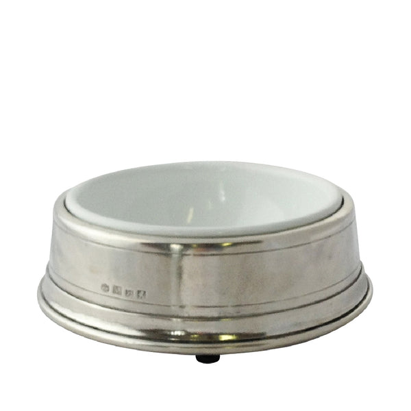 MATCH PEWTER Pet Bowl MATCH PEWTER Pet Bowl