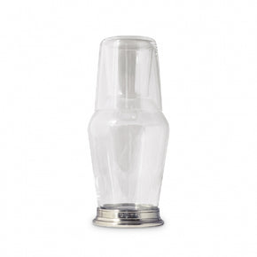 MATCH PEWTER Bedside Carafe and Tumbler