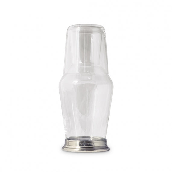 MATCH PEWTER Bedside Carafe and Tumbler MATCH PEWTER Bedside Carafe and Tumbler