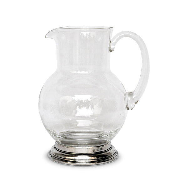 MATCH PEWTER Glass Pitcher MATCH PEWTER Glass Pitcher