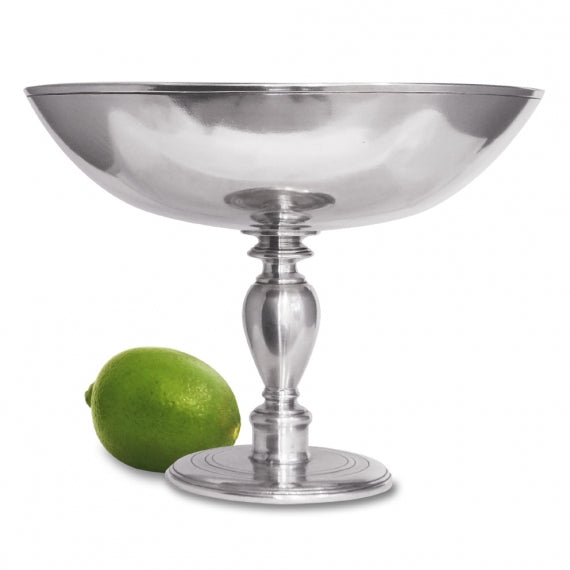 MATCH PEWTER Venezia Pedestal Bowl MATCH PEWTER Venezia Pedestal Bowl